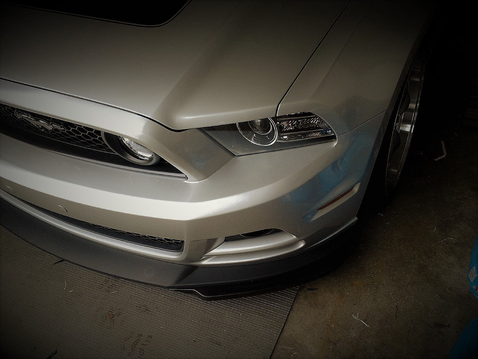 Wallpaper #SCwwSZMB0E1QgA7wuPIV197 Custom Cut Front Splitter Addition2014 GT Ford Mustang Forum