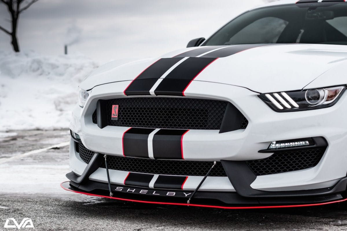 Wallpaper #SCwwSZMB0E1QgA7wuPIV15 Liquivinyl 2015 2020 Ford Mustang GT350 Front Splitter Oem Bumper