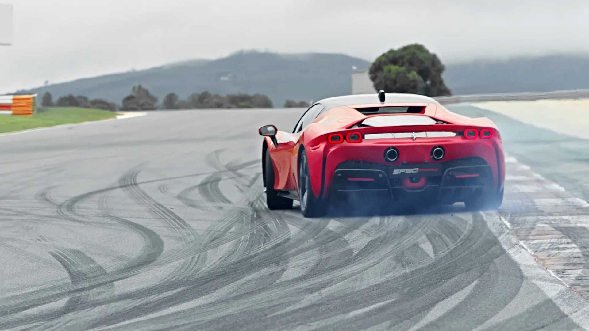 Wallpaper #Fn1X8I4Bnwiau_P6Xwbq44 Ferrari Sf90 Stradale Hyper Hybrid Car with 986 Horsepower Revealed