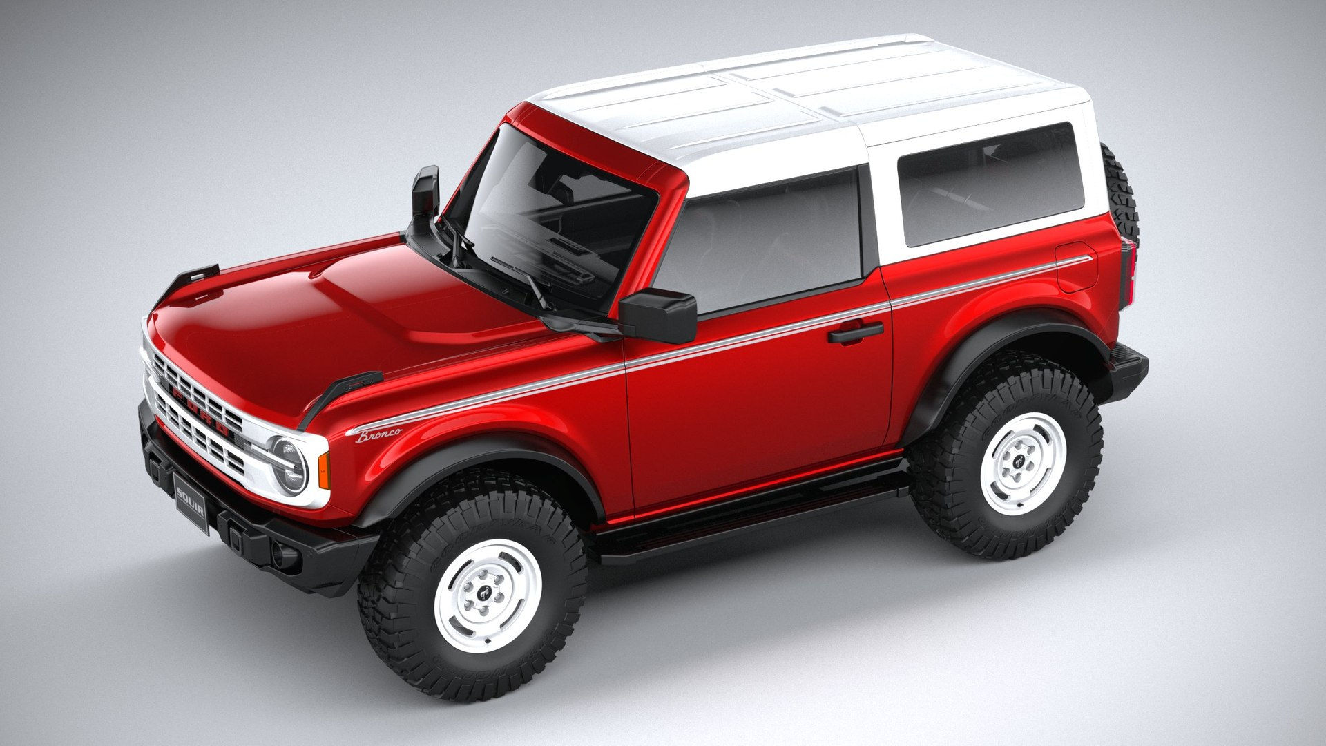 Wallpaper #4mfrD5MBSpphPi3-d_Bs28 Ford Bronco Heritage Edition 2door 2023 3D Turbosquid 1952086