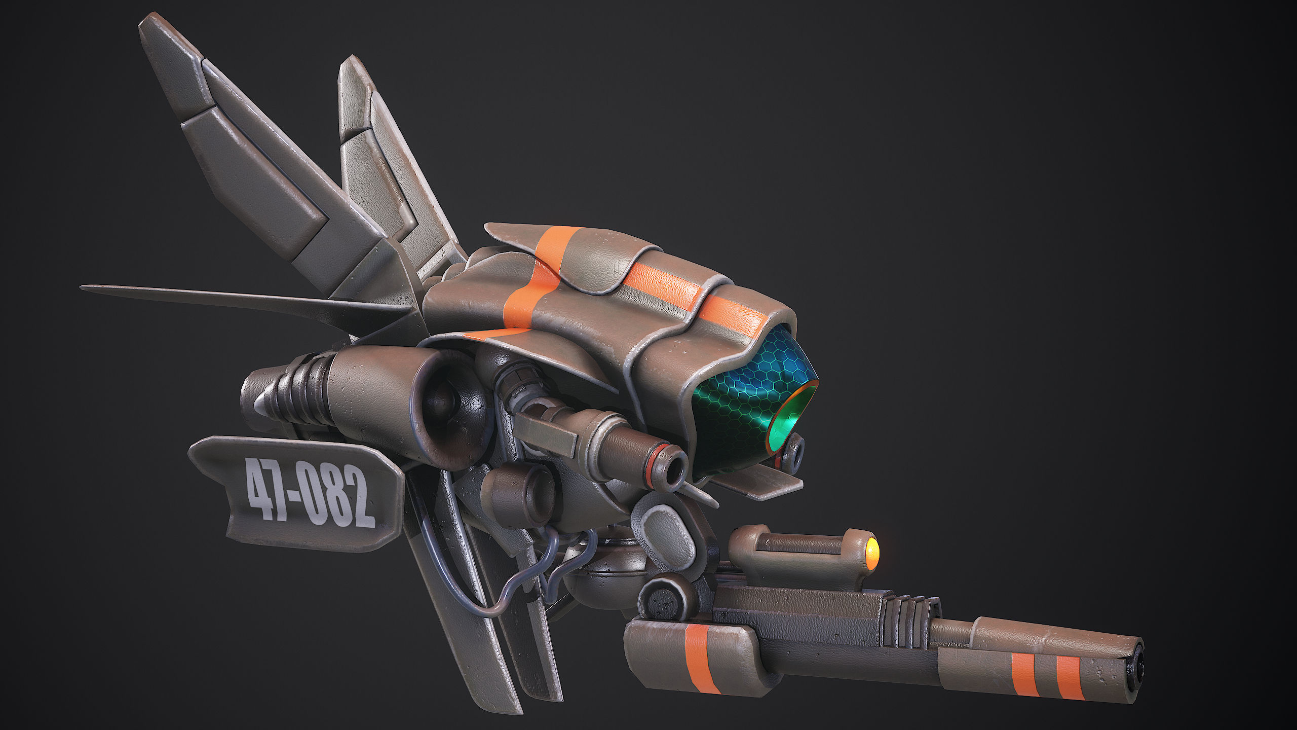 Wallpaper #eb723 Concept Sci Fi Drone Obj