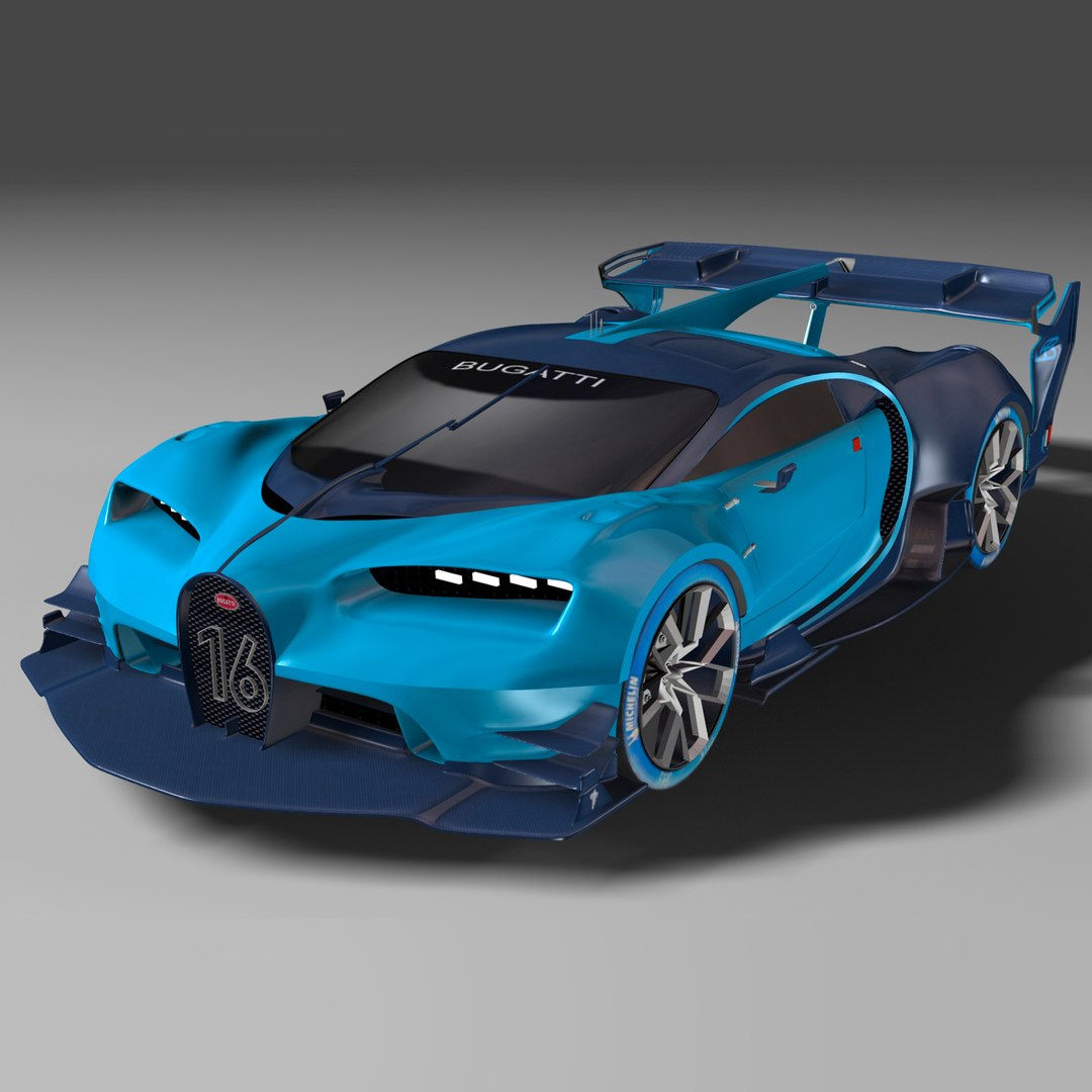 Wallpaper #gP9paZMB3lSXT3zU9OUB147 Bugatti Turismo Vision Model Turbosquid 1446572