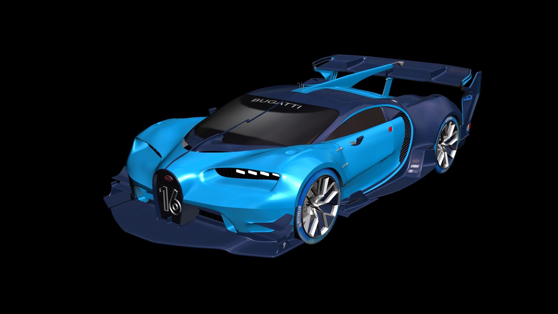 Wallpaper #gP9paZMB3lSXT3zU9OUB157 Bugatti Turismo Vision Model Turbosquid 1446572