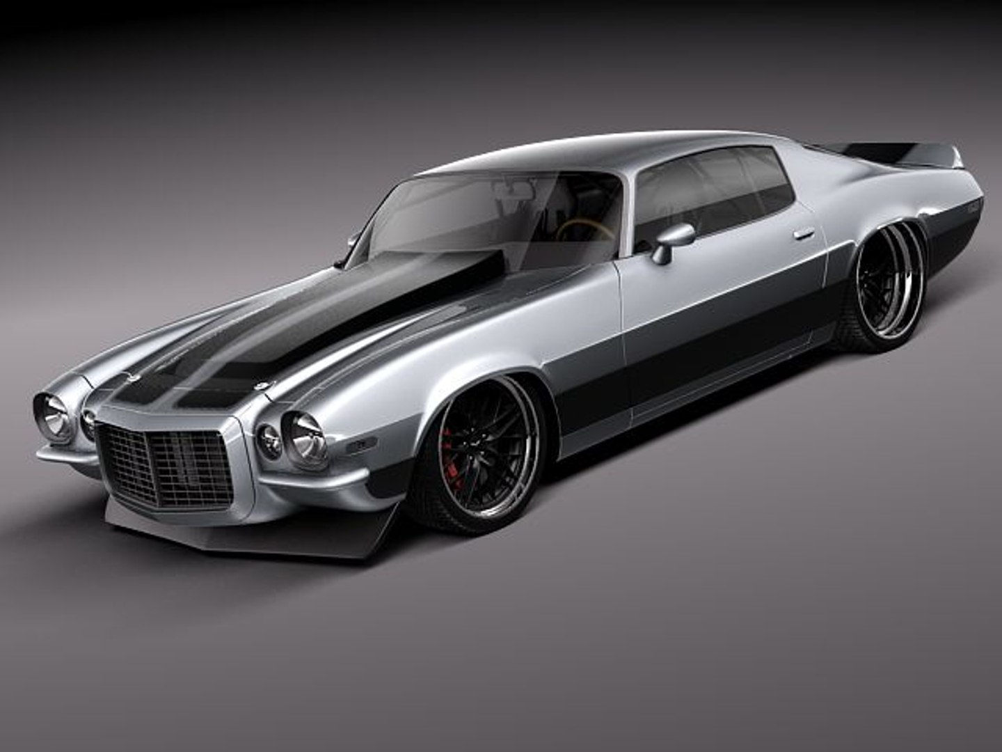 Wallpaper #N_BTfJcBi4JM6agGbx4a190 3D Model Chevrolet Camaro 1970 Custom Turbosquid 1665948