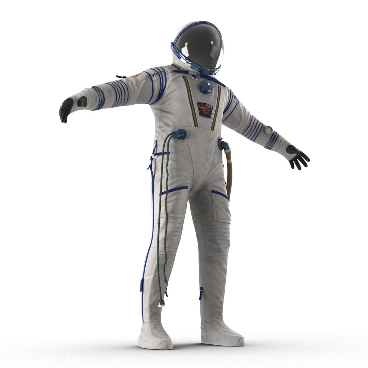 Wallpaper #Bh24K5MBlOZrFDOkqcgC94 3D Russian Space Suit Sokol Model