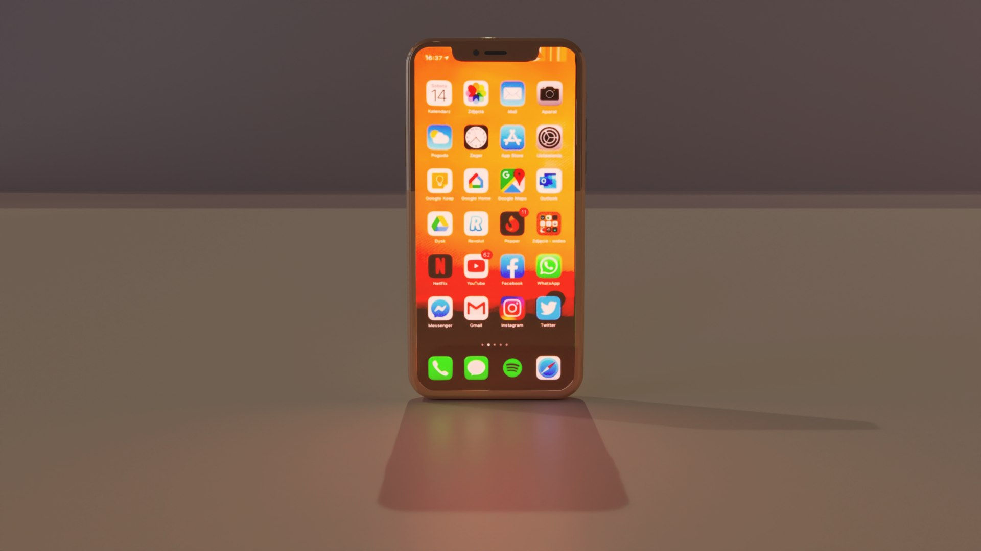 Wallpaper #vWds8ZIBSpphPi3-YWuR286 Apple iPhone Xs Max Gold 3D Model Turbosquid 2102823