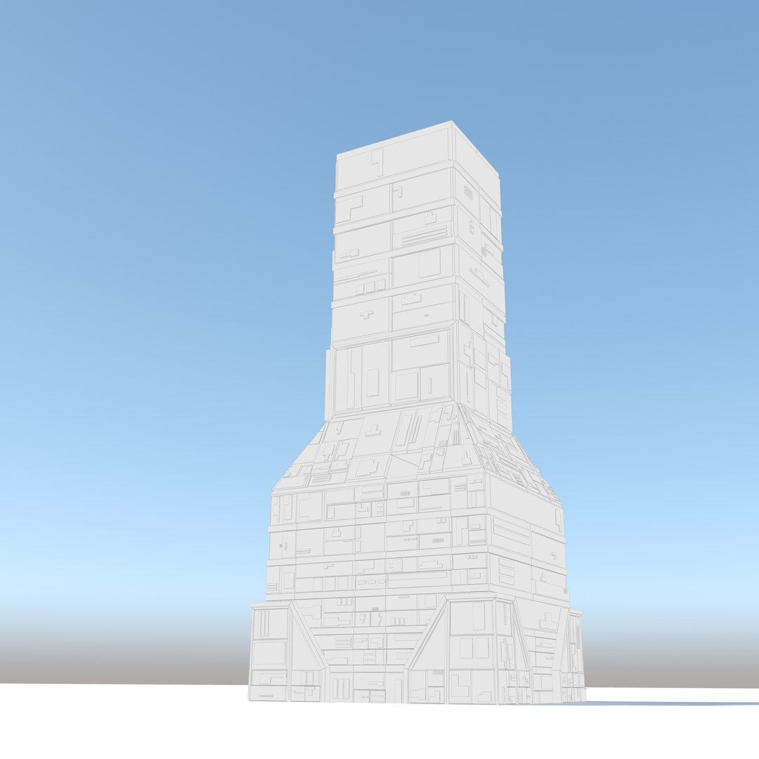 Wallpaper #sGf07JIBSpphPi3-g1XU166 3D Model Sci Fi Buildings and Structures Turbosquid 1913053
