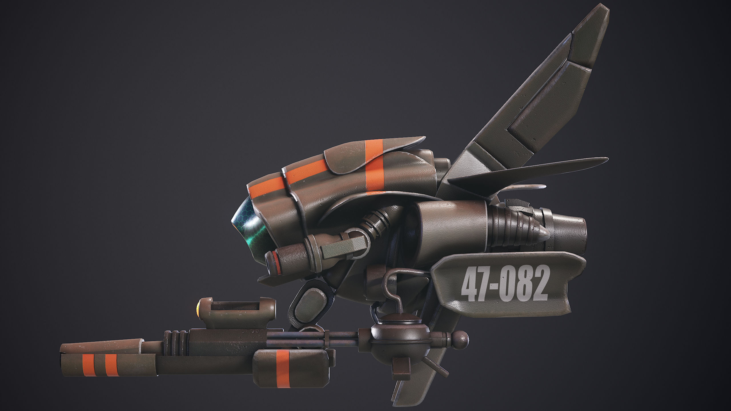 Wallpaper #eb723 Concept Sci Fi Drone Obj