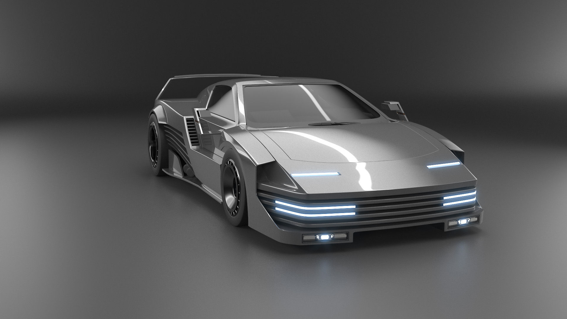 Wallpaper #fLgY2JIBJvJKYCmEZOZu273 3D Generic Cyberpunk Car Turbosquid 1954584