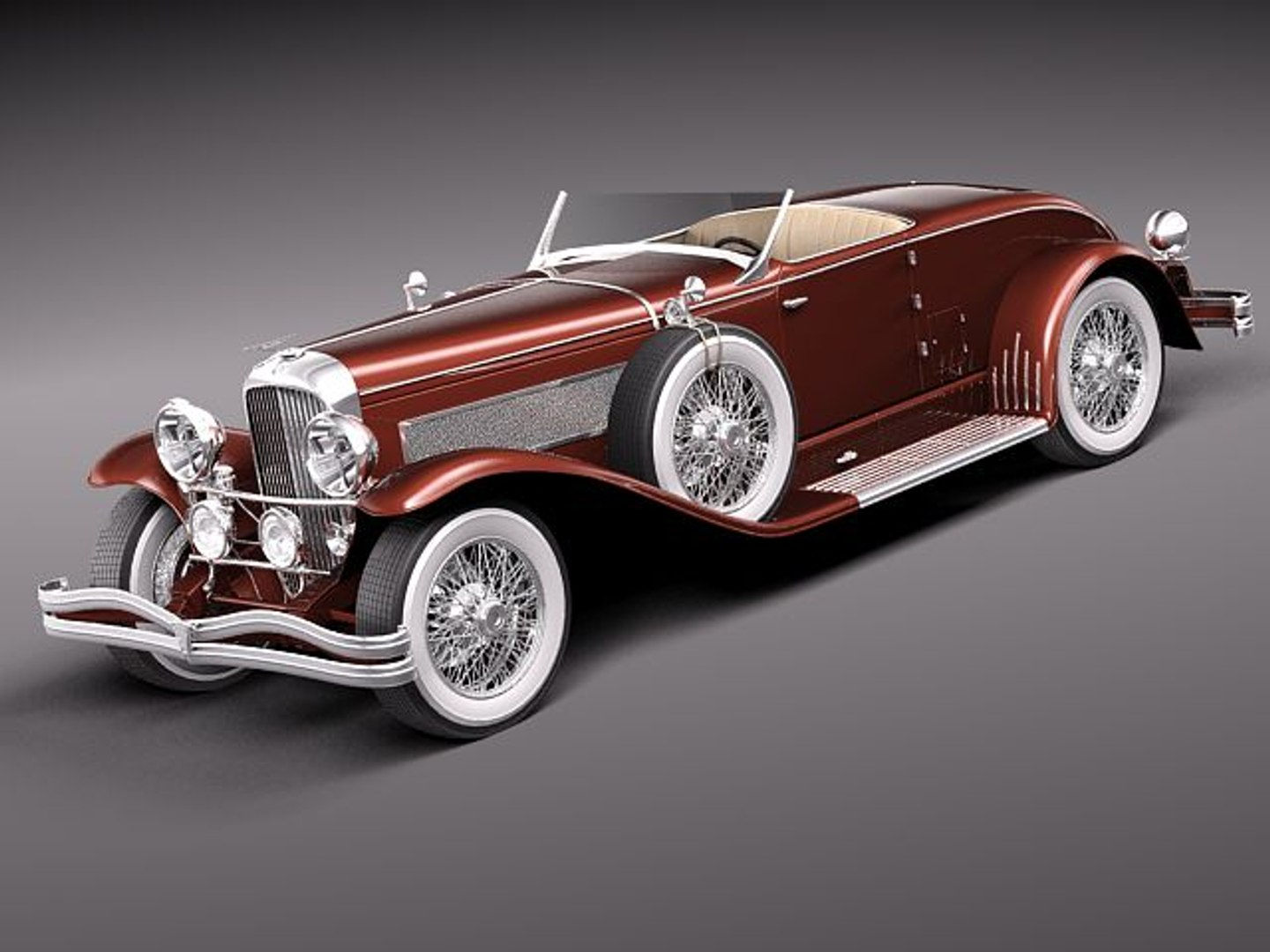 Wallpaper #tYfpMZMBPAdmKxa22GJ398 3D Duesenberg Sj Roadster Luxury