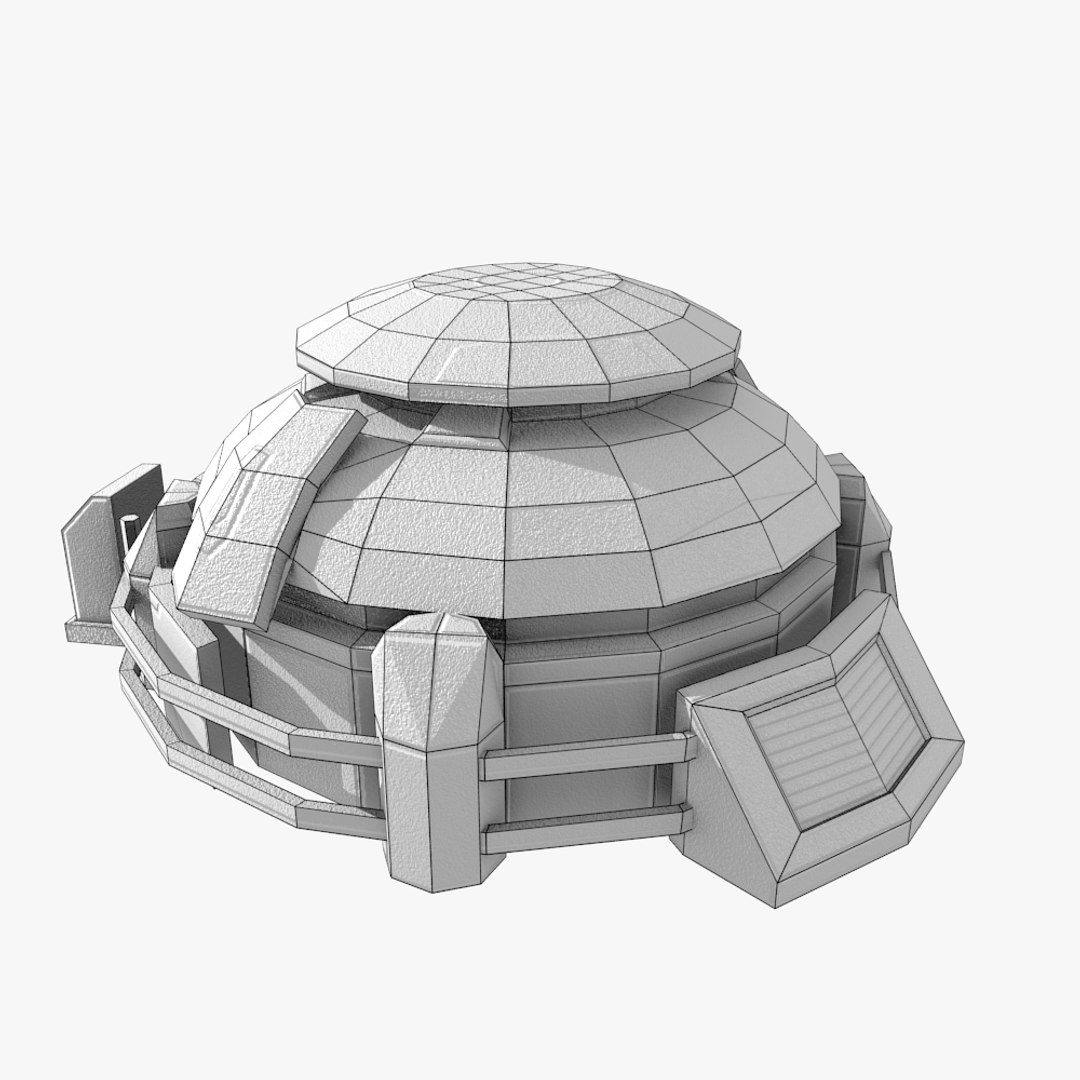 Wallpaper #F2gVHZMBSpphPi3-LCUb134 3D Sci Fi Bunker Model Turbosquid 1352936