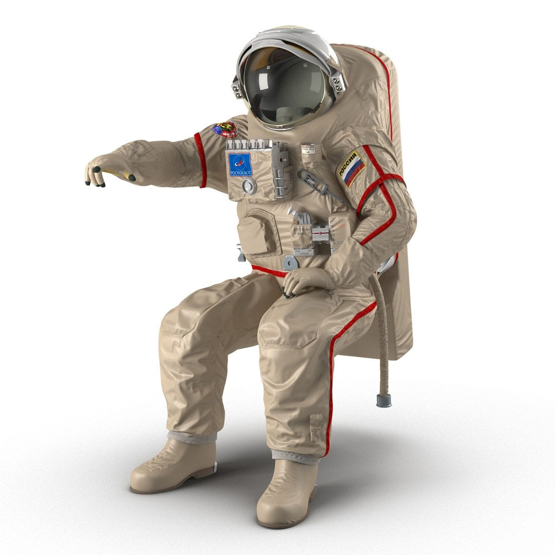 Wallpaper #Bh24K5MBlOZrFDOkqcgC28 3D Russian Space Suit Orlan Model