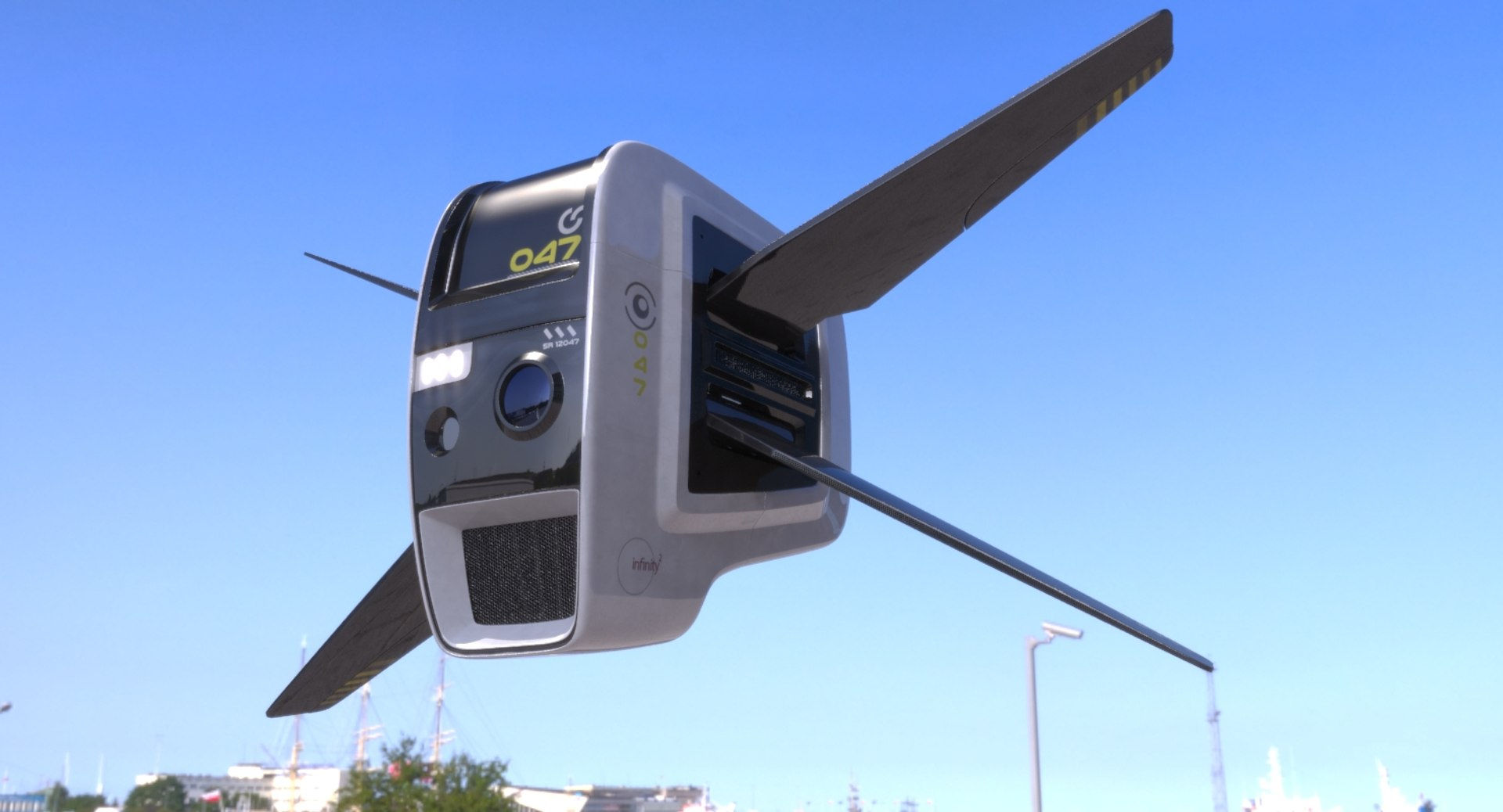 Wallpaper eb723 Concept Sci Fi Drone Obj HD Wallpaper eb723