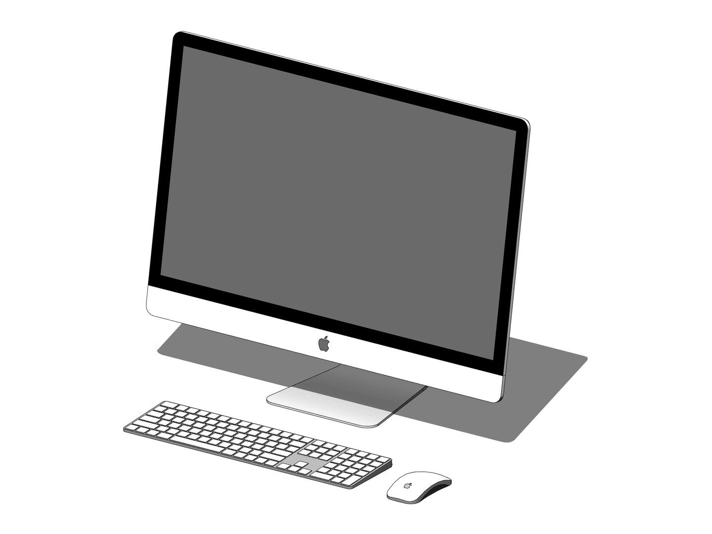 Wallpaper #ekKxPJMBOBpx0NhmmcF1370 Apple iMac 27 Workstation Revit Family Modelo 3D Turbosquid 1918600