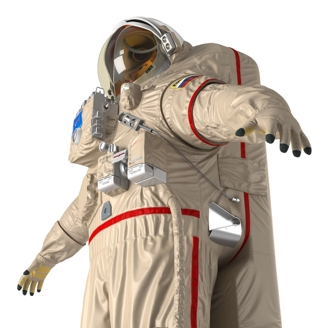 Wallpaper #Bh24K5MBlOZrFDOkqcgC27 3D Russian Space Suit Orlan Model