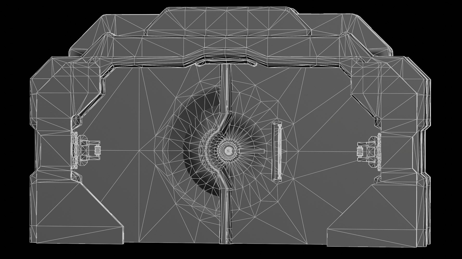 Wallpaper #NWegBpMBSpphPi3-J8JF212 3D Sci Fi Gate Door Game Ready Model Turbosquid 2006184