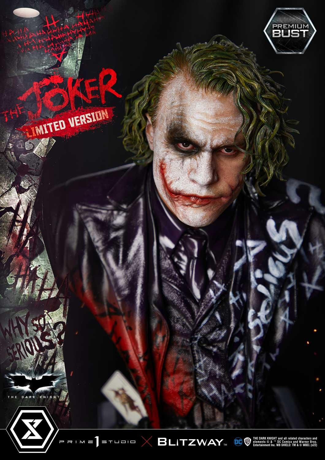 Wallpaper #7EC2MZMBJhL2WPbaRMfR71 Premium Bust the Dark Knight Film the Joker Limited Version Prime