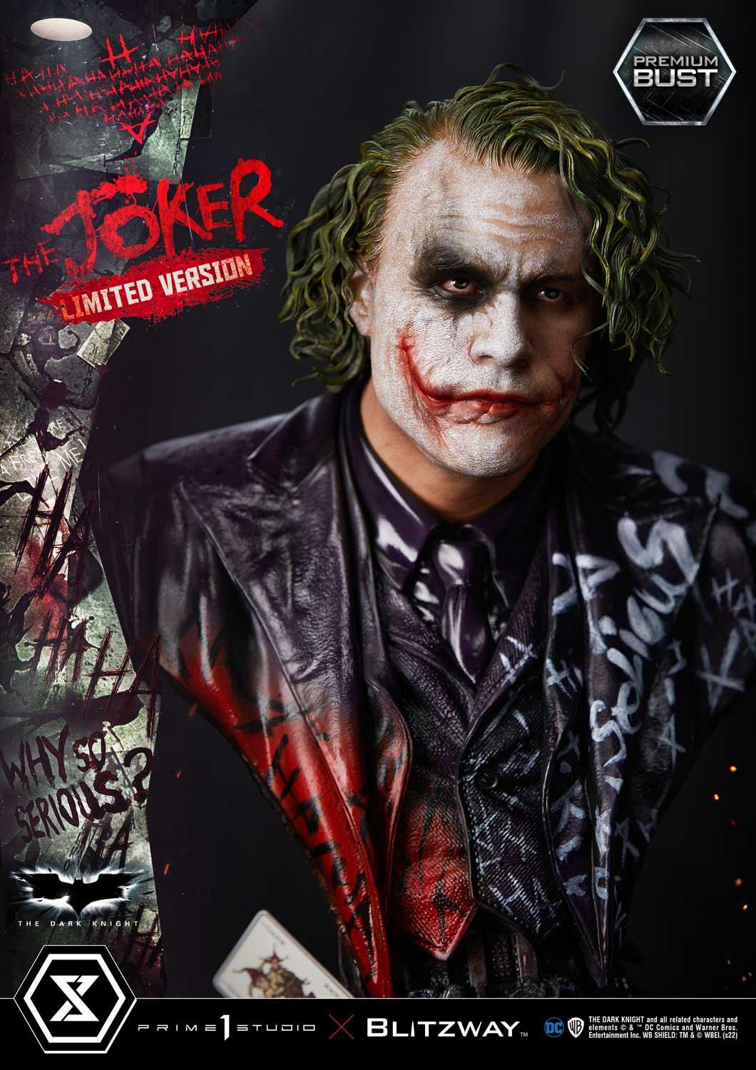 Wallpaper #0C70OJMBeCfPaRV8ObtL279 Premium Bust the Dark Knight Film the Joker Limited Version Prime