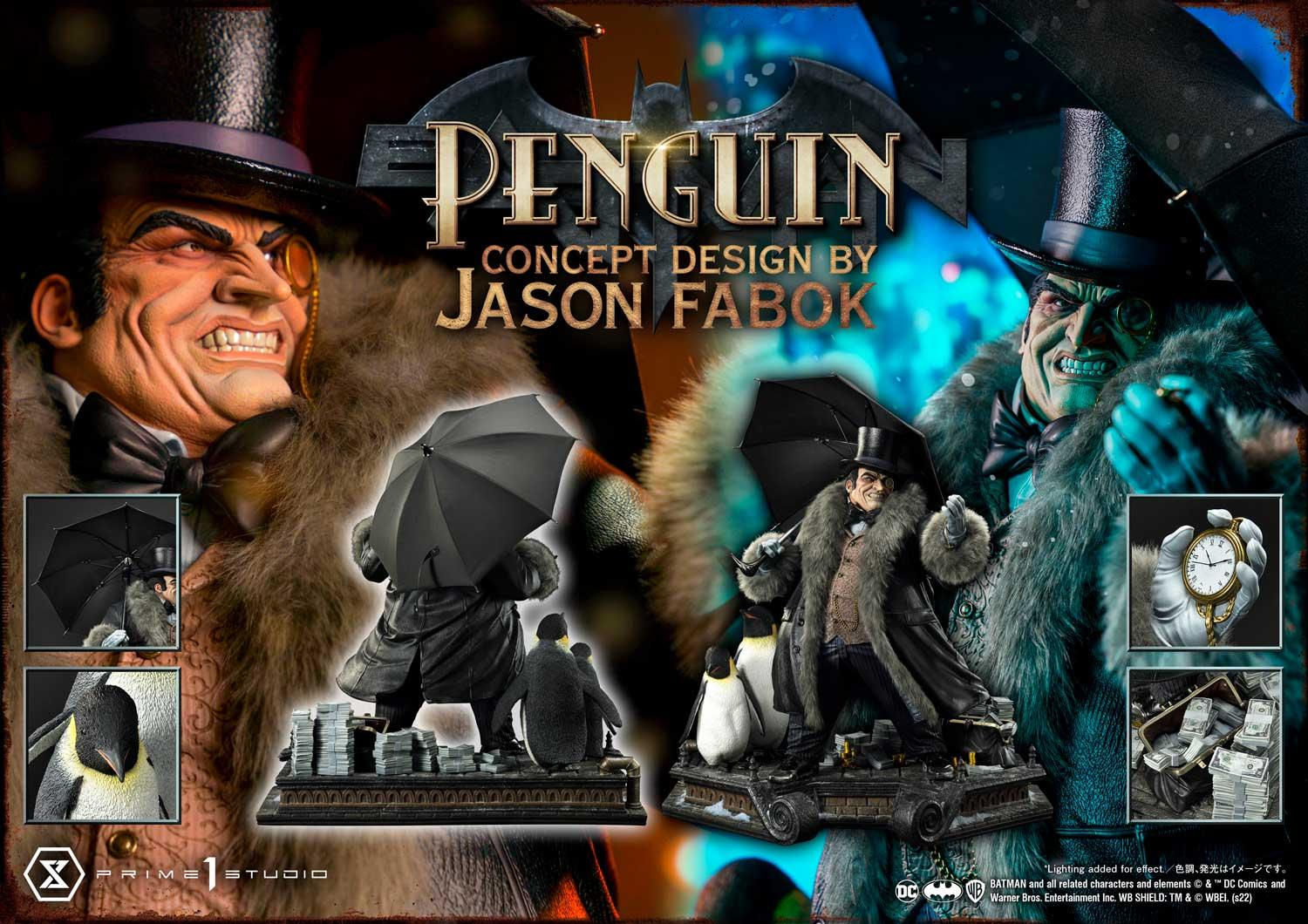 Wallpaper #IWf_EpMBSpphPi3-uv6w325 Museum Masterline Batman Comics Penguin Concept Design by Jason