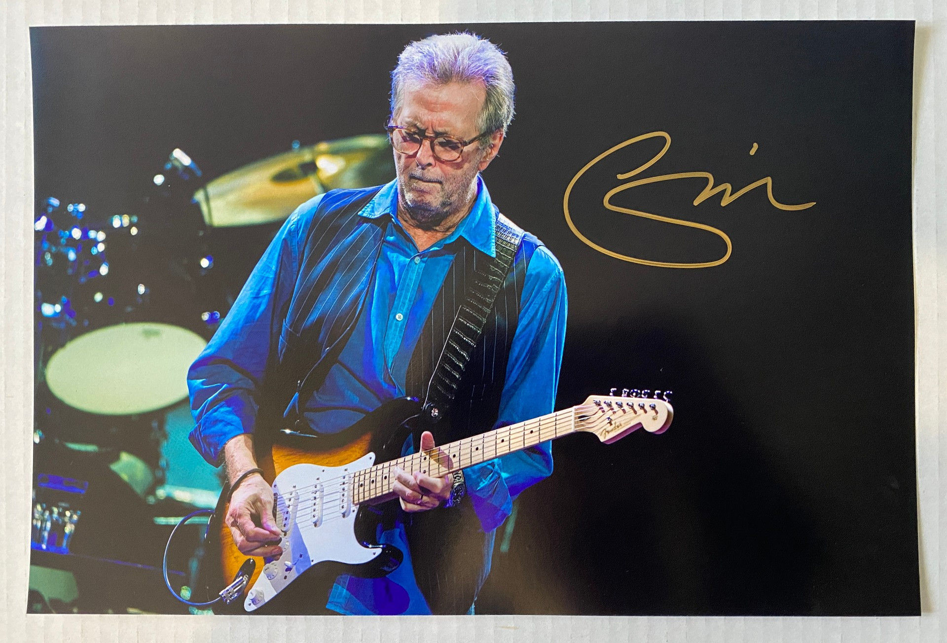 Wallpaper #SmjnHpMBSpphPi3-mCpj371 Eric Clapton Signed Autographed 812 Photo the Yardbirds Autographs