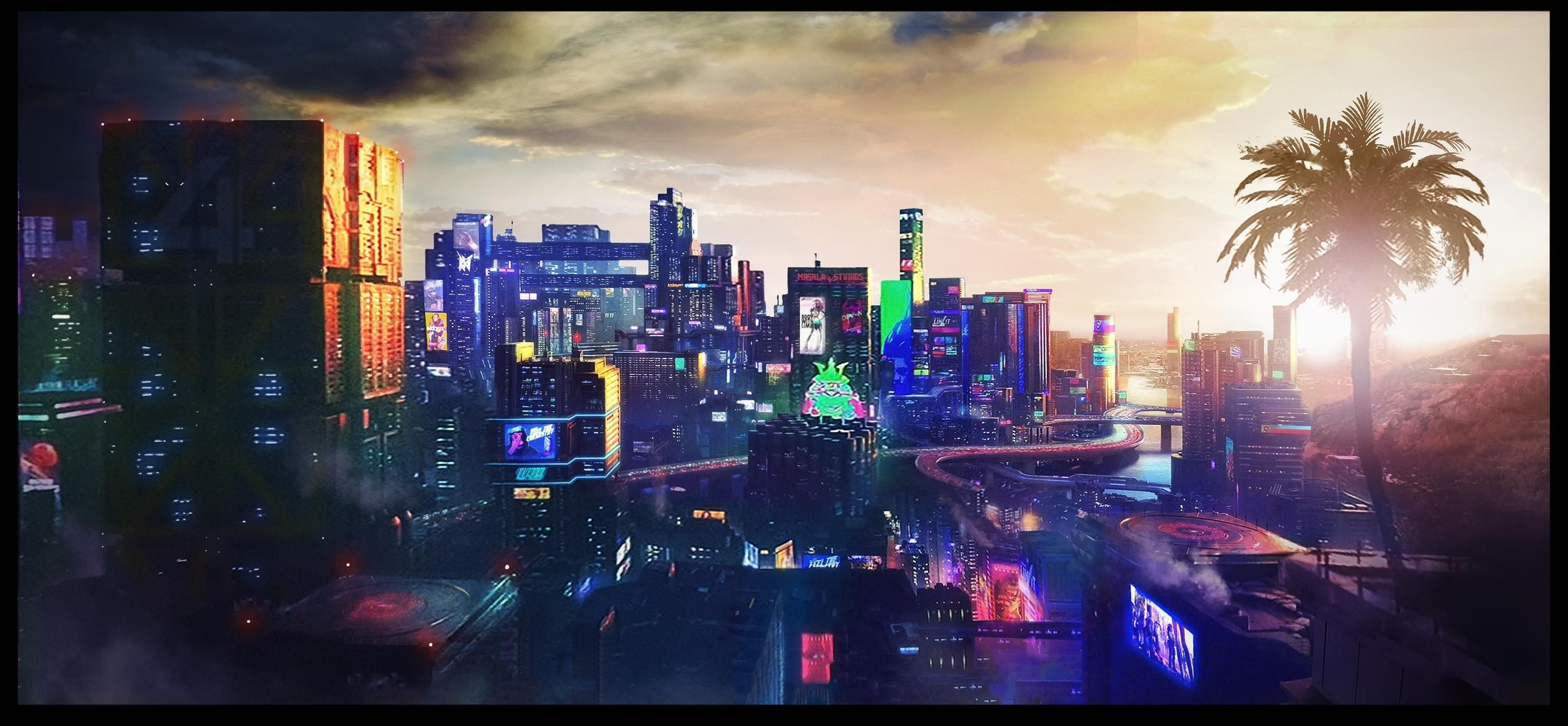 Wallpaper #eGhjFpMBSpphPi3-Cgul116 Comparaison Entre La Map De Cp2077 Et Gta V Sur Le Forum Guerre Des