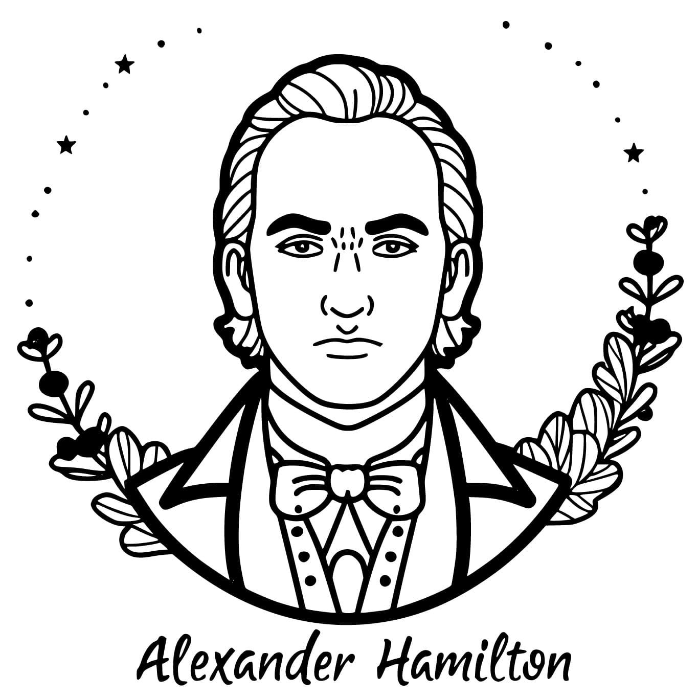 Wallpaper #yTG1NZMB5zzyi_yY3lfV499 Free Printable Alexander Hamilton Coloring Page Download Print or