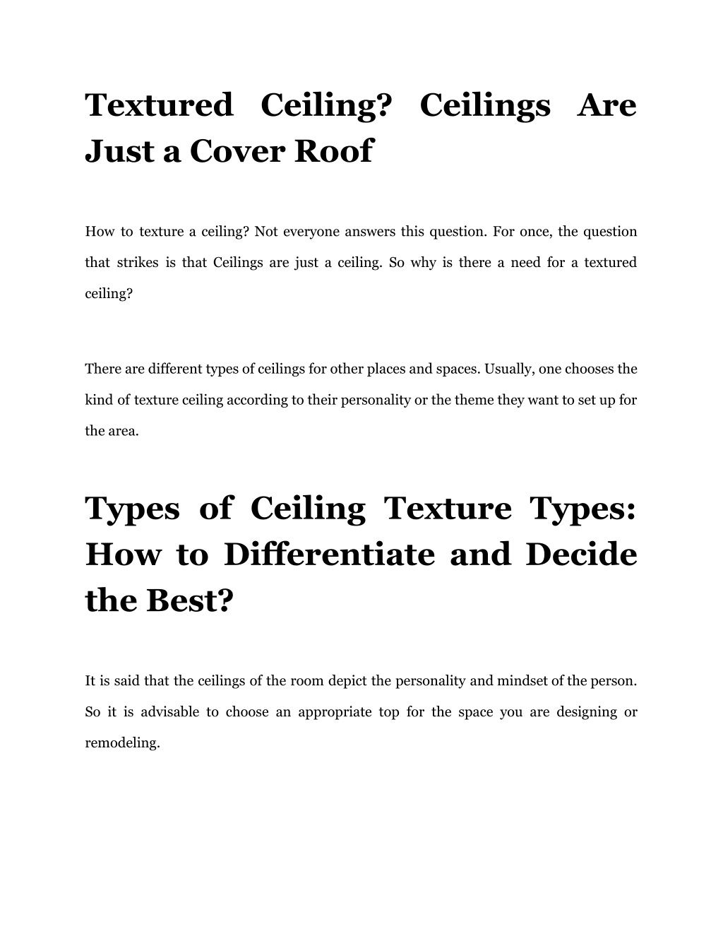 Wallpaper #yGeMEZMBSpphPi3-Qvfj165 Ppt 17 Different Ceiling Texture Types That Looks Fabulous Powerpoint