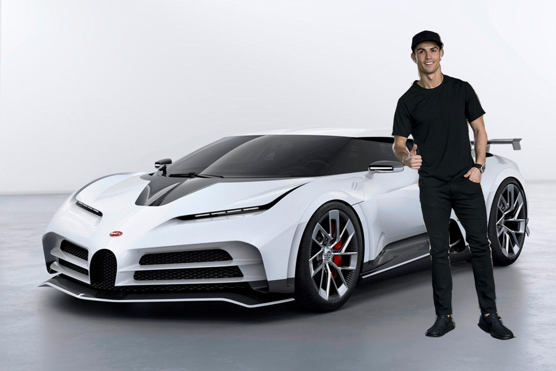 Wallpaper #LmhFGZMBSpphPi3-hRYl330 Cristiano Ronaldo Bugatti Veyron