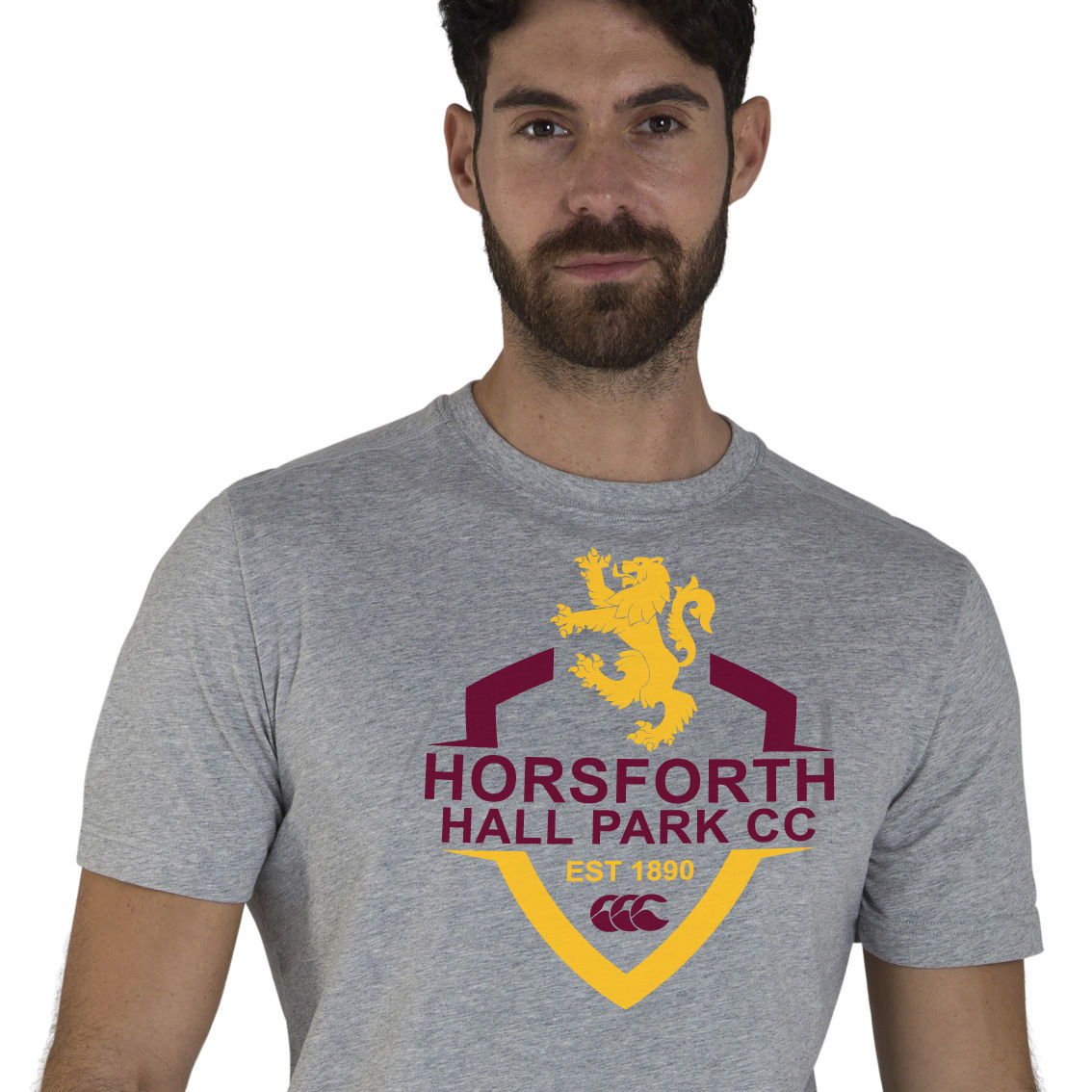 Wallpaper #6meX-5IBSpphPi3-7JR2284 Hall Park Logo Grey Tee Horsforth Hall Park