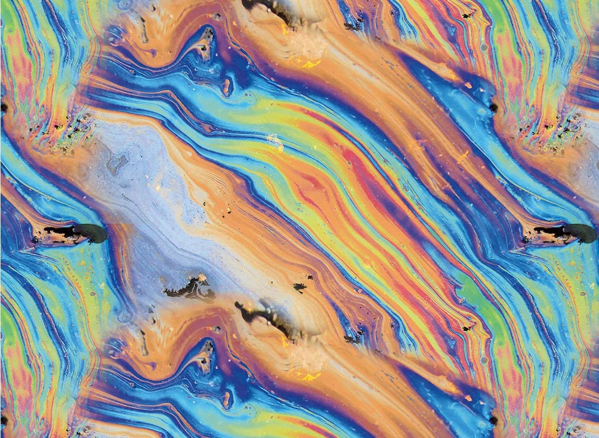 Wallpaper #9b753 Original Rainbow Oil Slick Acrylic Pour Painting on Etsy