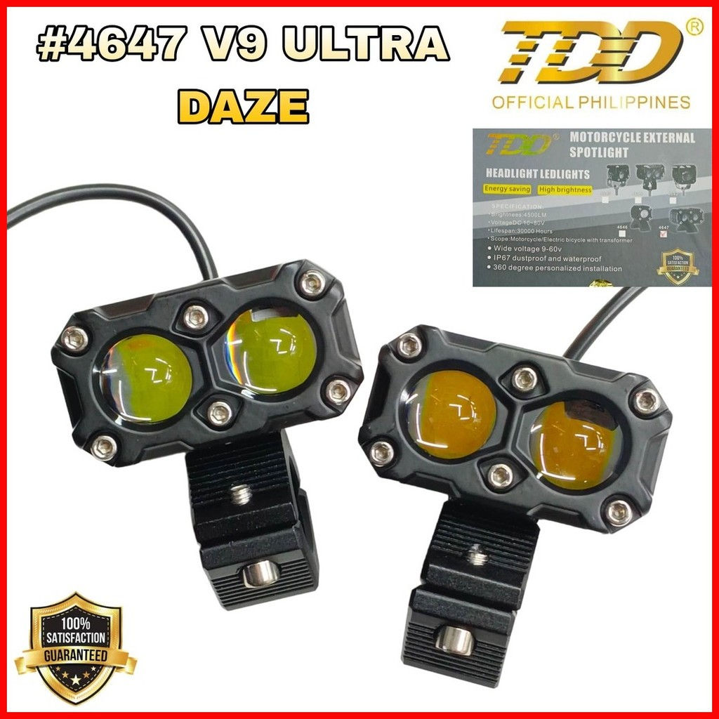 Wallpaper #_bkg35IBJvJKYCmE2wi4466 Tdd 4647 V9 Ultra Daze Headlight Pair 45wbulb Witch Relay and Switch