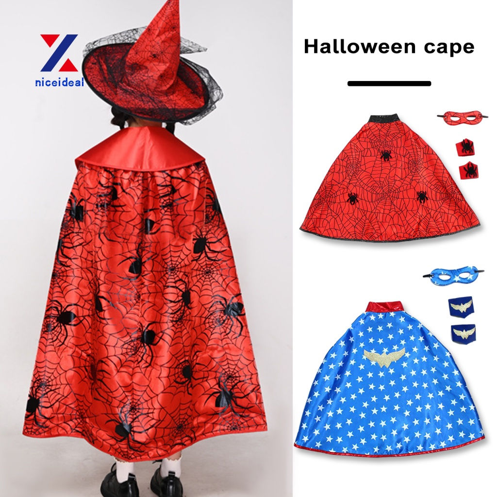 Wallpaper #MPSwOZMBKFX8bn3r33ez157 Ready Stock Halloween Cape with Spiders and Bats Novel and