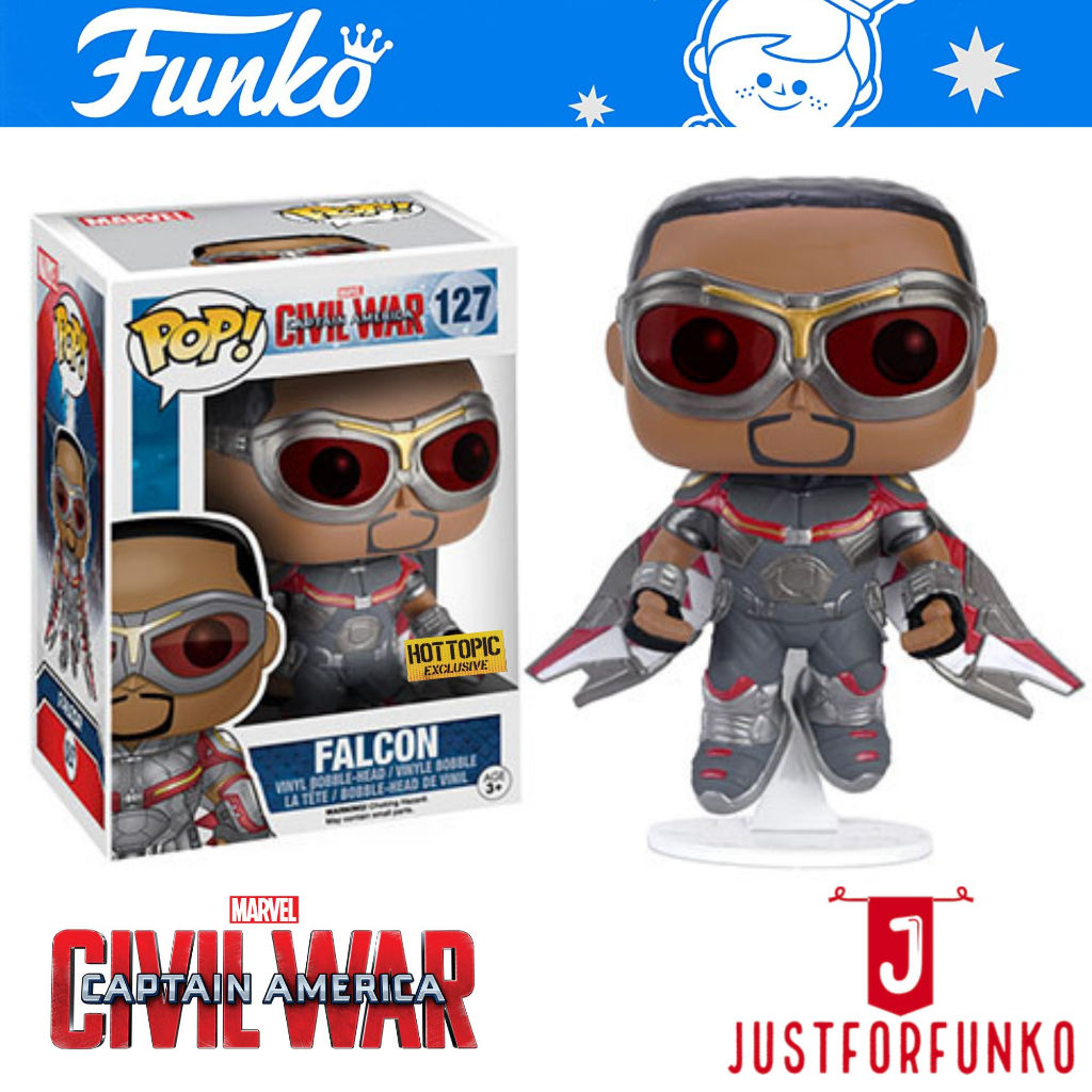 Wallpaper #1qVvOJMBVBiSkHCapo06283 Funko Pop Marvel Falcon Hot Topic Exclusive from Captain America