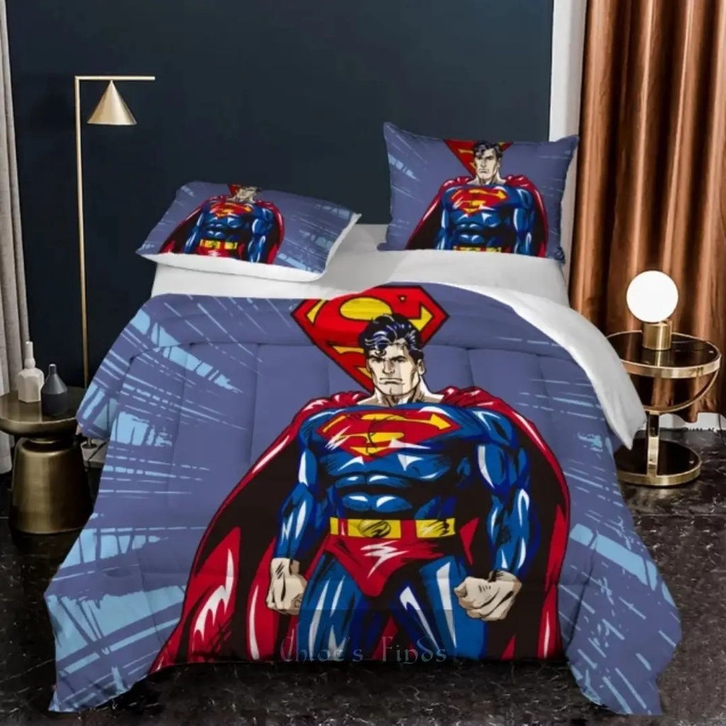 Wallpaper #6meX-5IBSpphPi3-7JR2232 Superhero DC Justice League Duvet Cover Set Chloes Finds Shopee