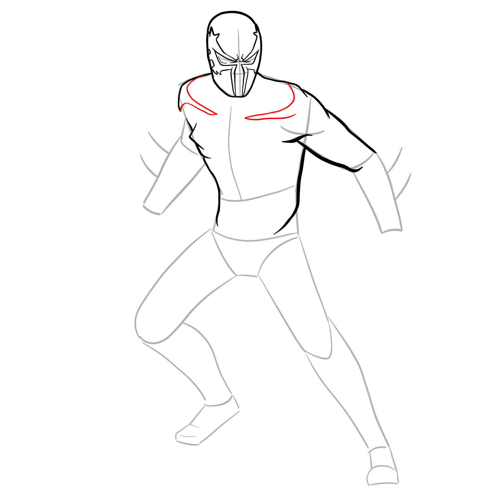 Wallpaper #-aUIOJMBVBiSkHCayIzn55 How to Draw Spider Man 2099 Sketchok Easy Drawing Guides