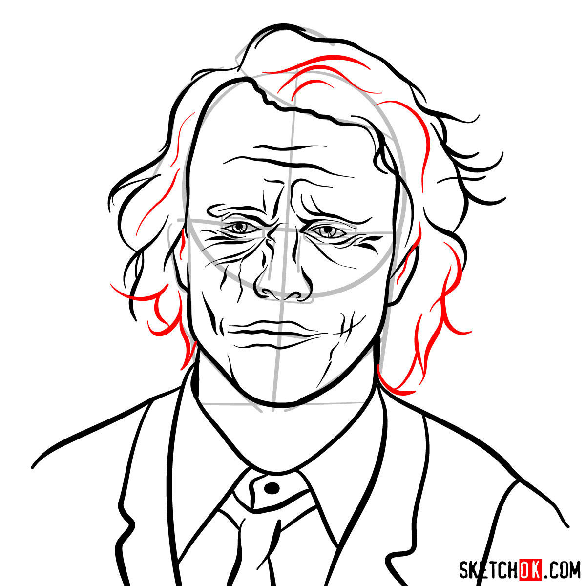 Wallpaper #AGeC-pIBSpphPi3-h5EP83 Share 131 Heath Ledger Joker Drawing Vietkidsiqeduvn