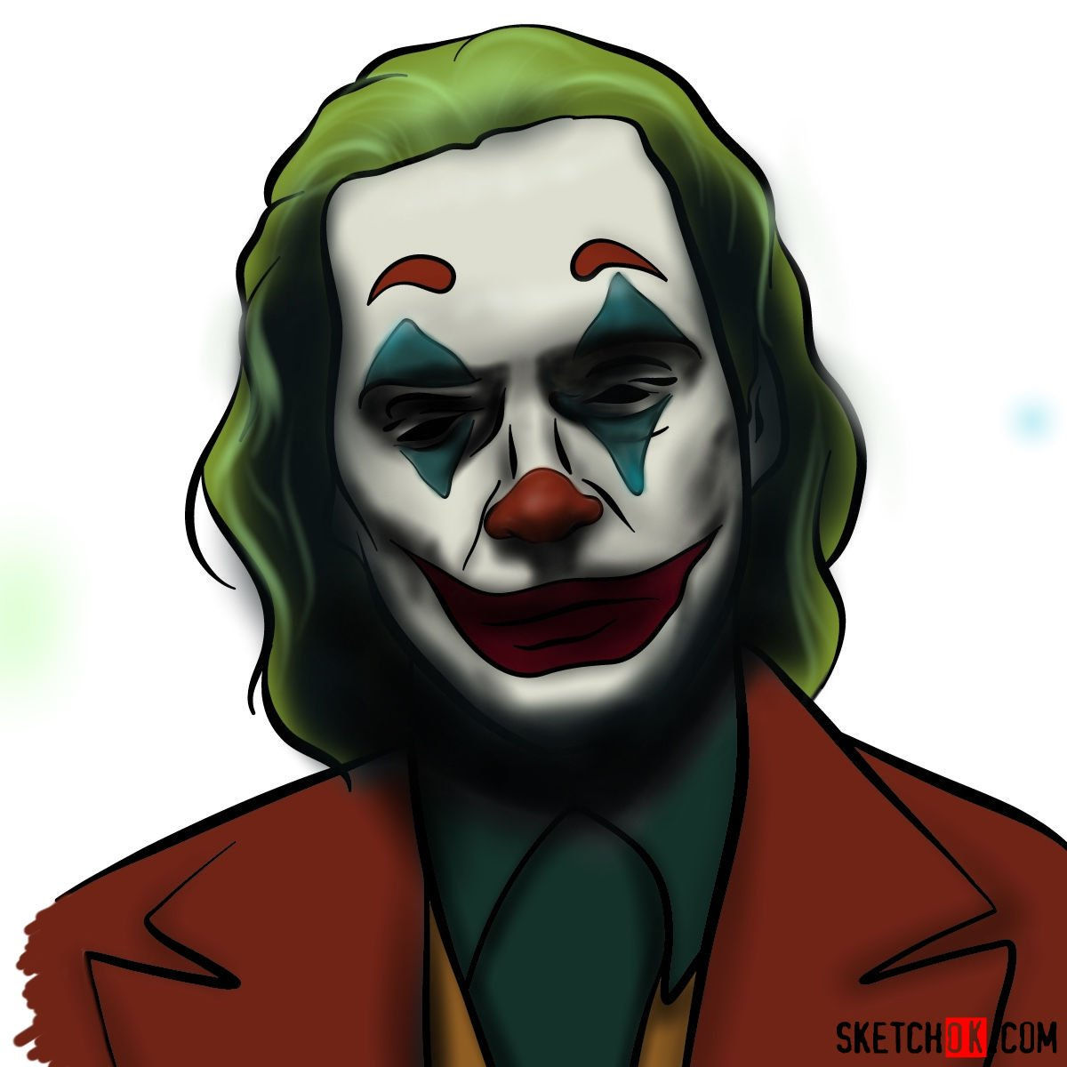 Wallpaper #5hlaLo8BtGB6xQ787pSE30 How to Draw Joker Joaquin Phoenix Sketchok Easy Drawing Guides