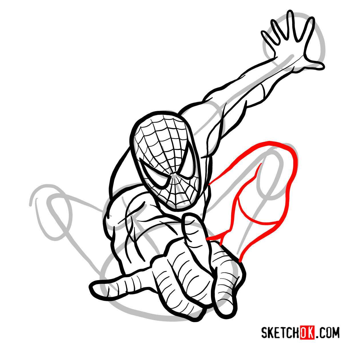 Wallpaper #s6VdOJMBVBiSkHCa3Y3I107 Sketch Easy Spider Man Drawing Ritratto Originale a Matita Di