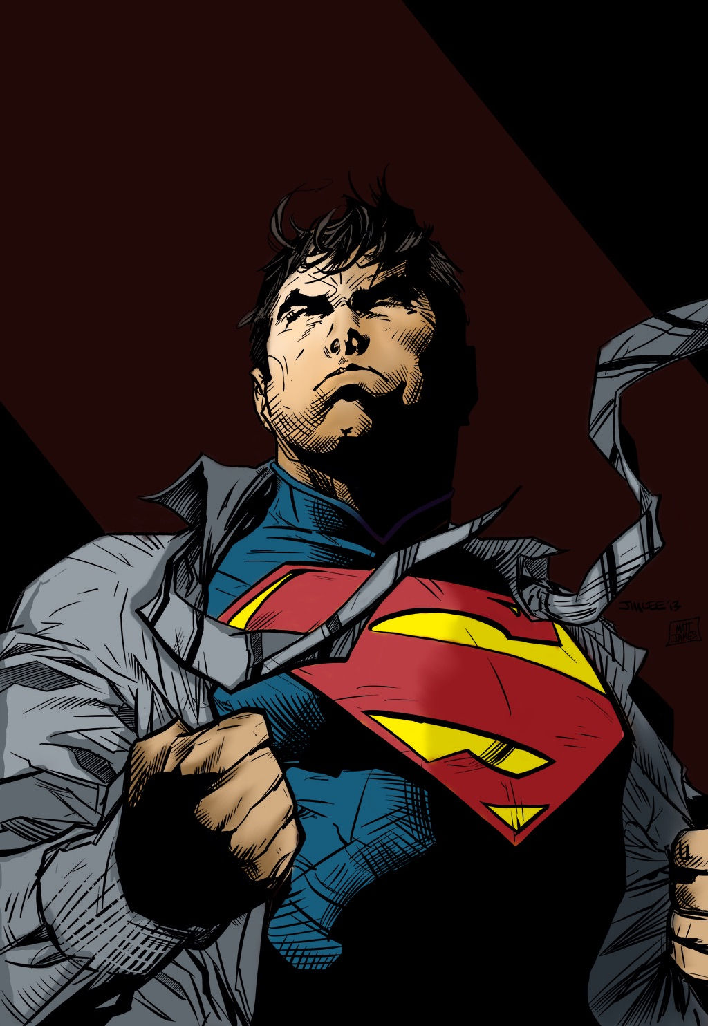 Wallpaper #4Rn3H48BtGB6xQ78WXyx52 Jim Lee Superman by Snakebitartstudio on Deviantart