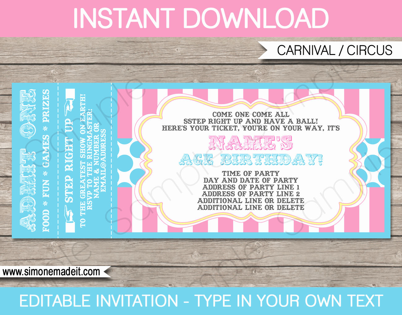 Wallpaper #297c4 Admit One Ticket Template Pdf Template 2 Resume Examples 0g27gwnn2p