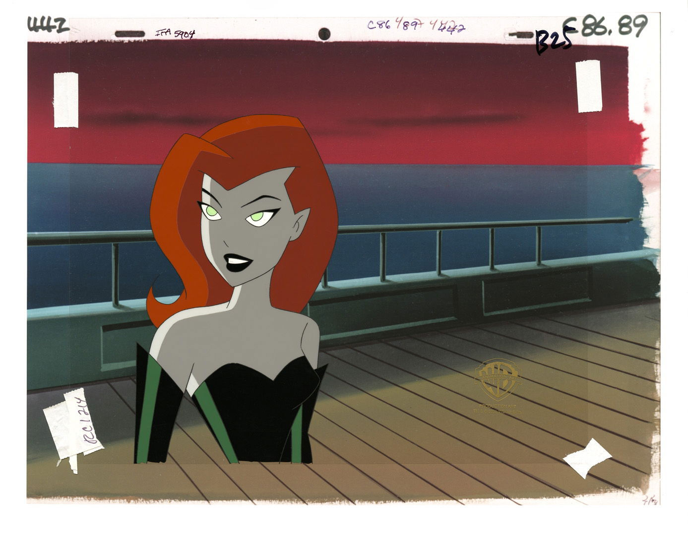 Wallpaper #FupPVZMBlwTYPL18lg2O270 Batmanthe Animated Series Animation Cell Featuring Poison Ivy in