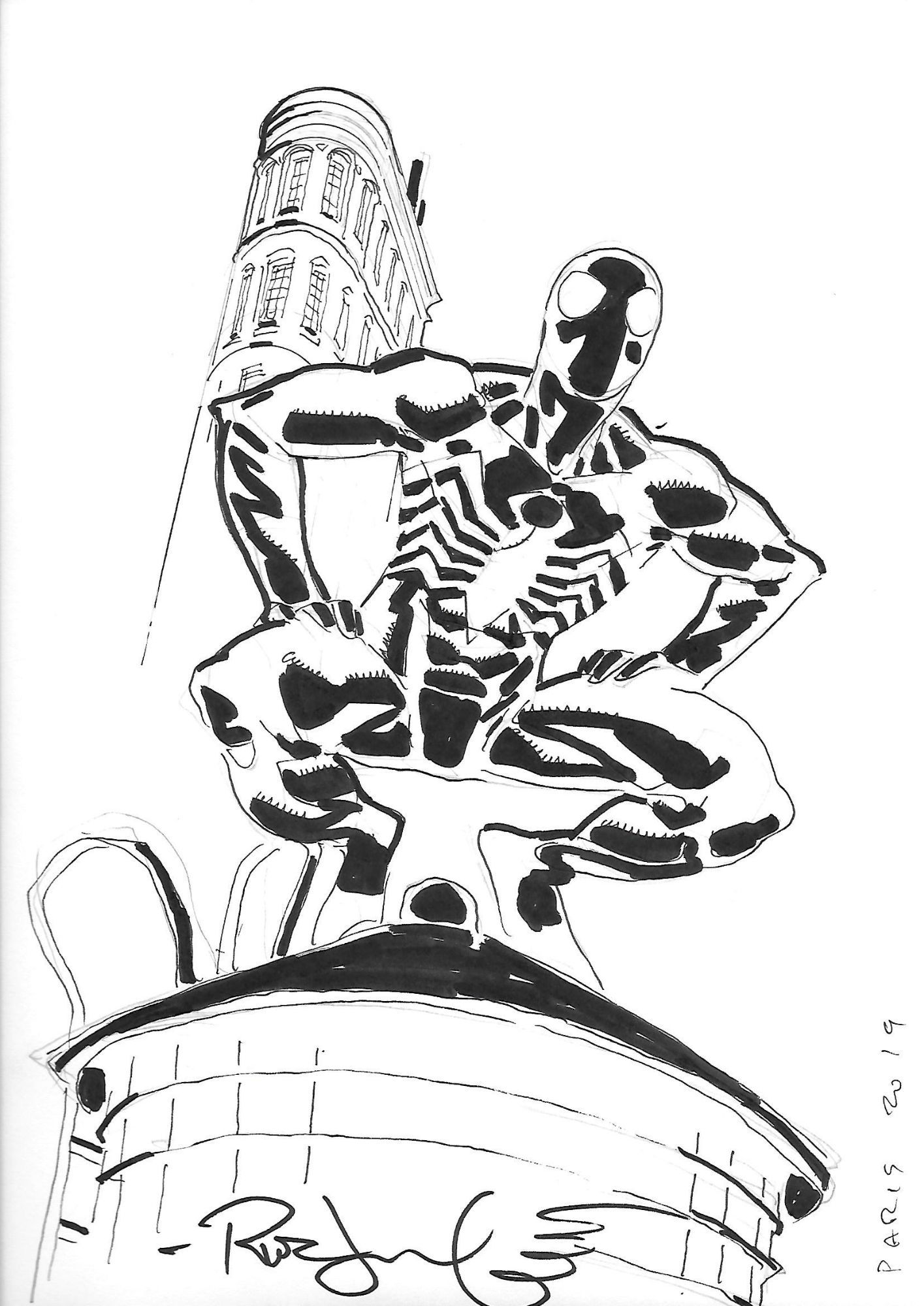 Wallpaper #_EIRPZMBOBpx0NhmtsKI77 Spider Man Black Suit by Rick Leonardi in Killian Cs Back in Black