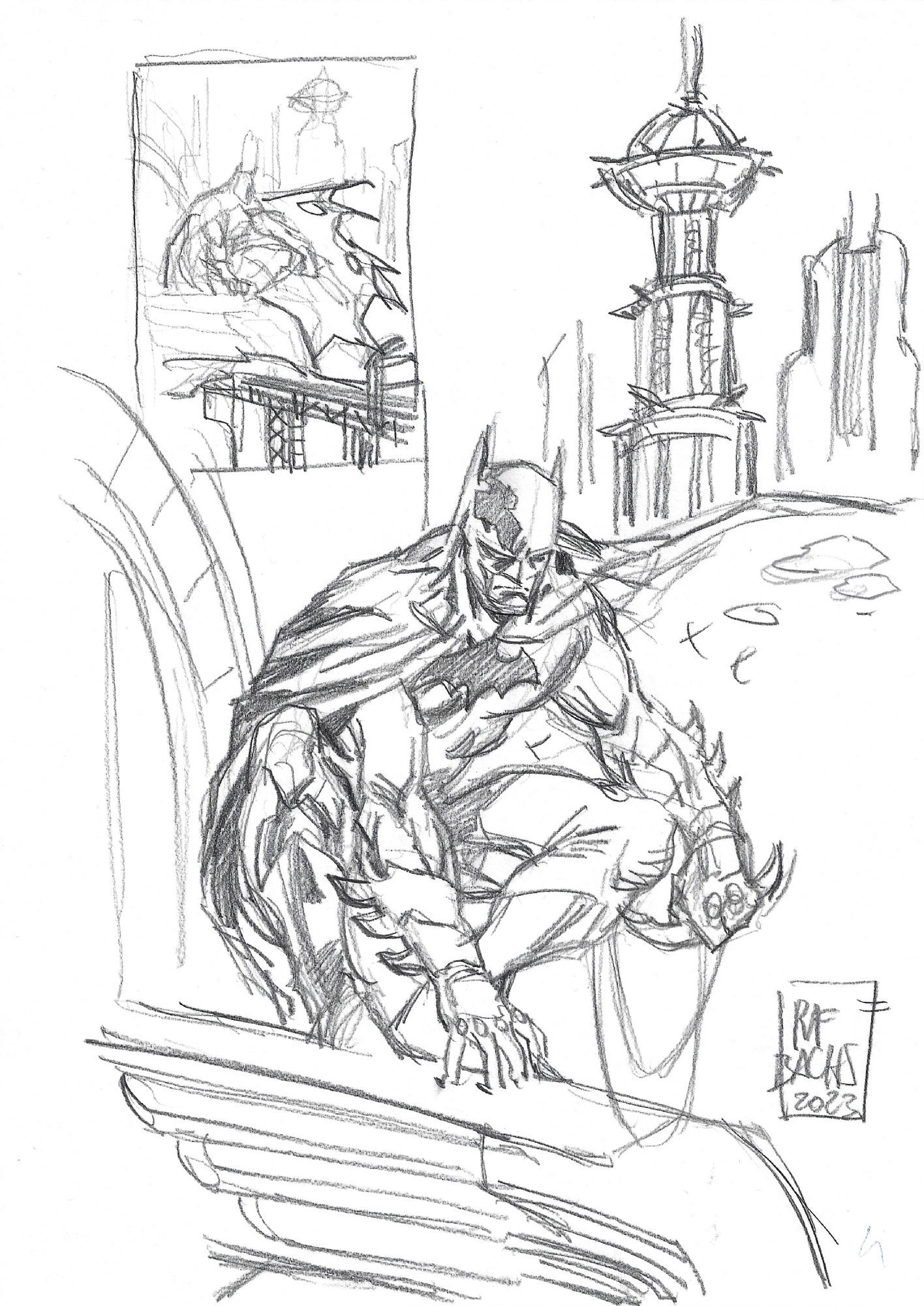 Wallpaper #Imf_DJMBSpphPi3-ZuKh96 Batman in Gotham City by Ramon F Bachs in Killian Cs the Batman