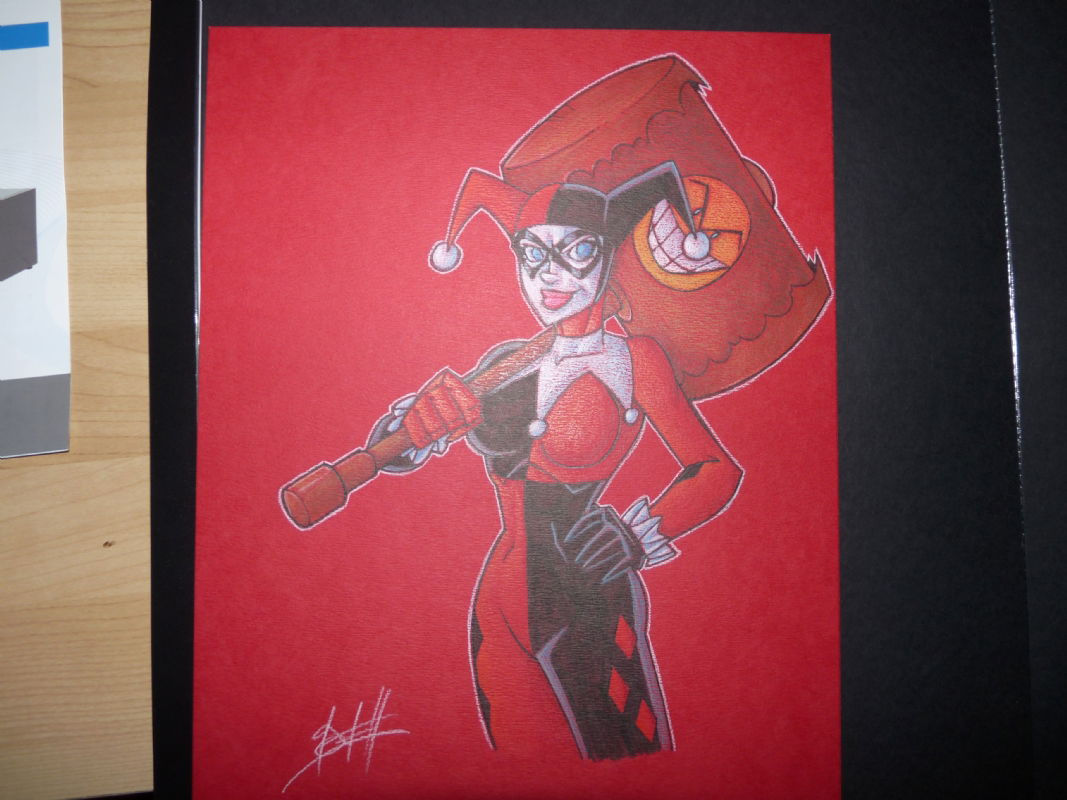 Wallpaper #YWcr-5IBSpphPi3-CZPD165 Harley Quinn in Ken Koos Misc Sketches Comic Art Gallery Room