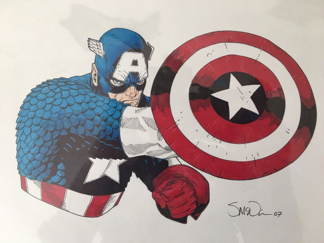 Wallpaper #NnPQiY4BFI5NbQksTCIb37 Captain America by Steve Mcniven in Legacy of Chaoss Legacyofchaos