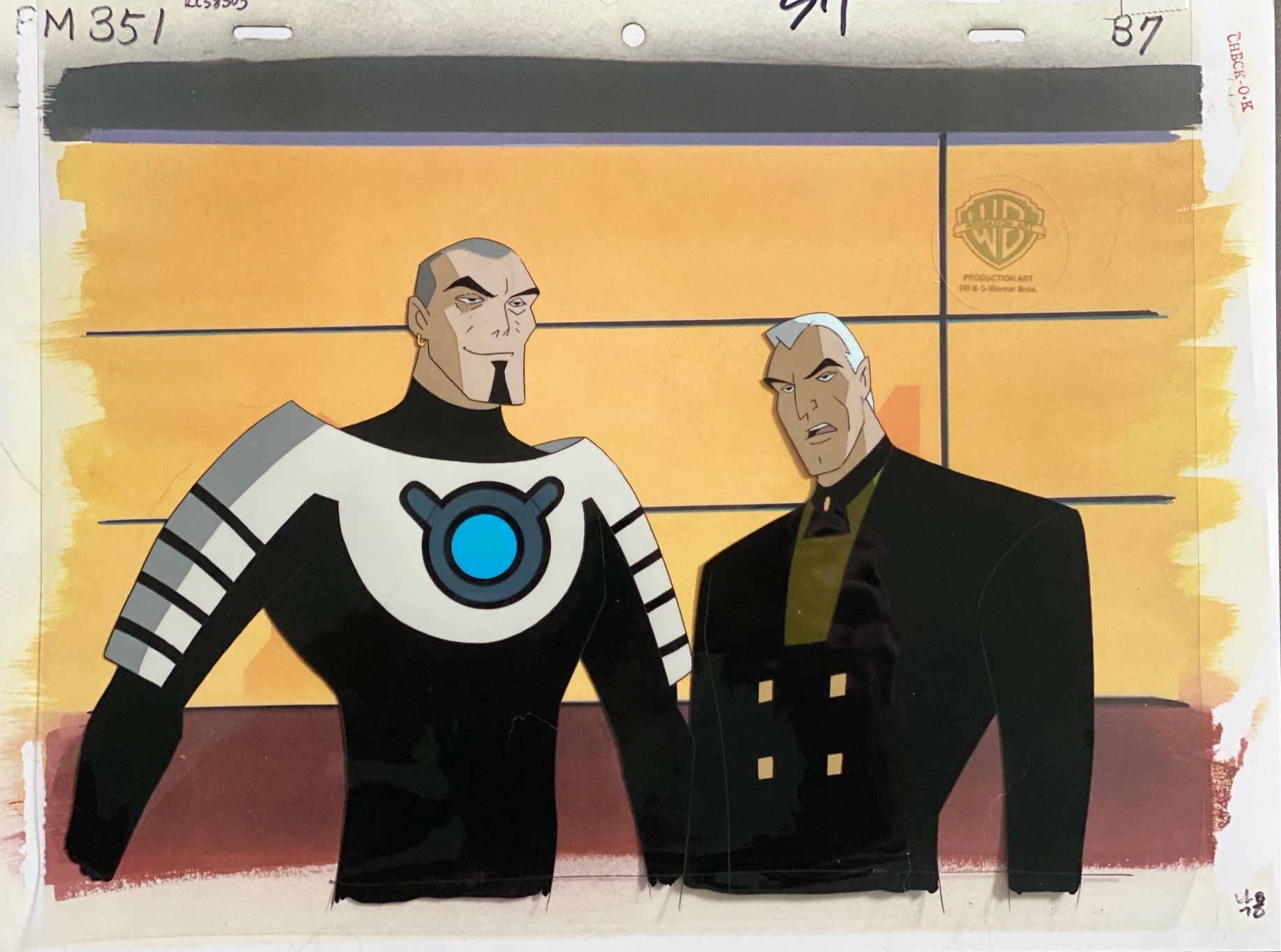 Wallpaper #ZWcqDZMBSpphPi3-c-O54 Batman Beyond Production Cel Shriek in Michael Chad Cloes Batman