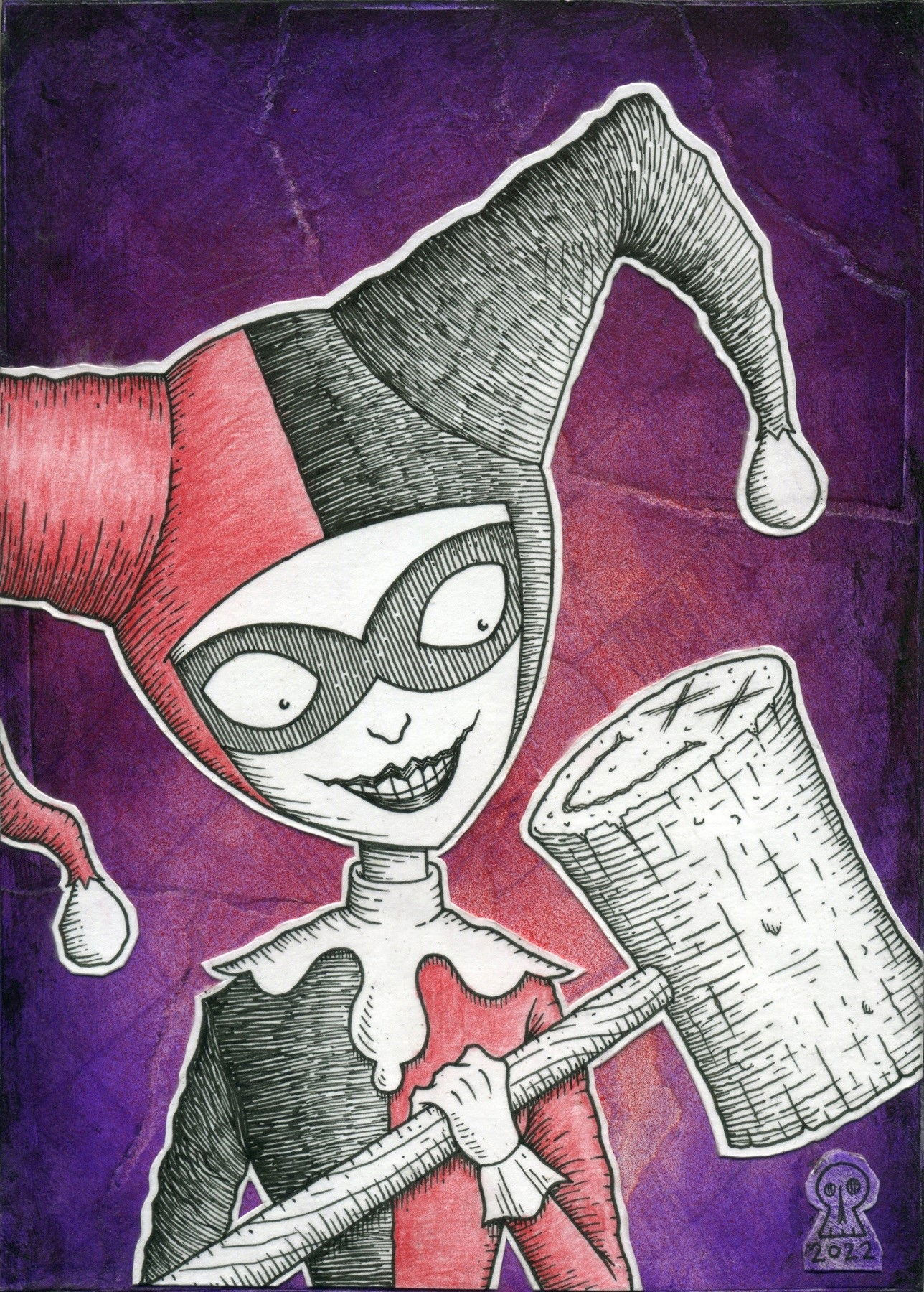Wallpaper #YWcr-5IBSpphPi3-CZPD136 Harley Quinn in Gregg and Amanda Spatzs Our Comic and Illustration