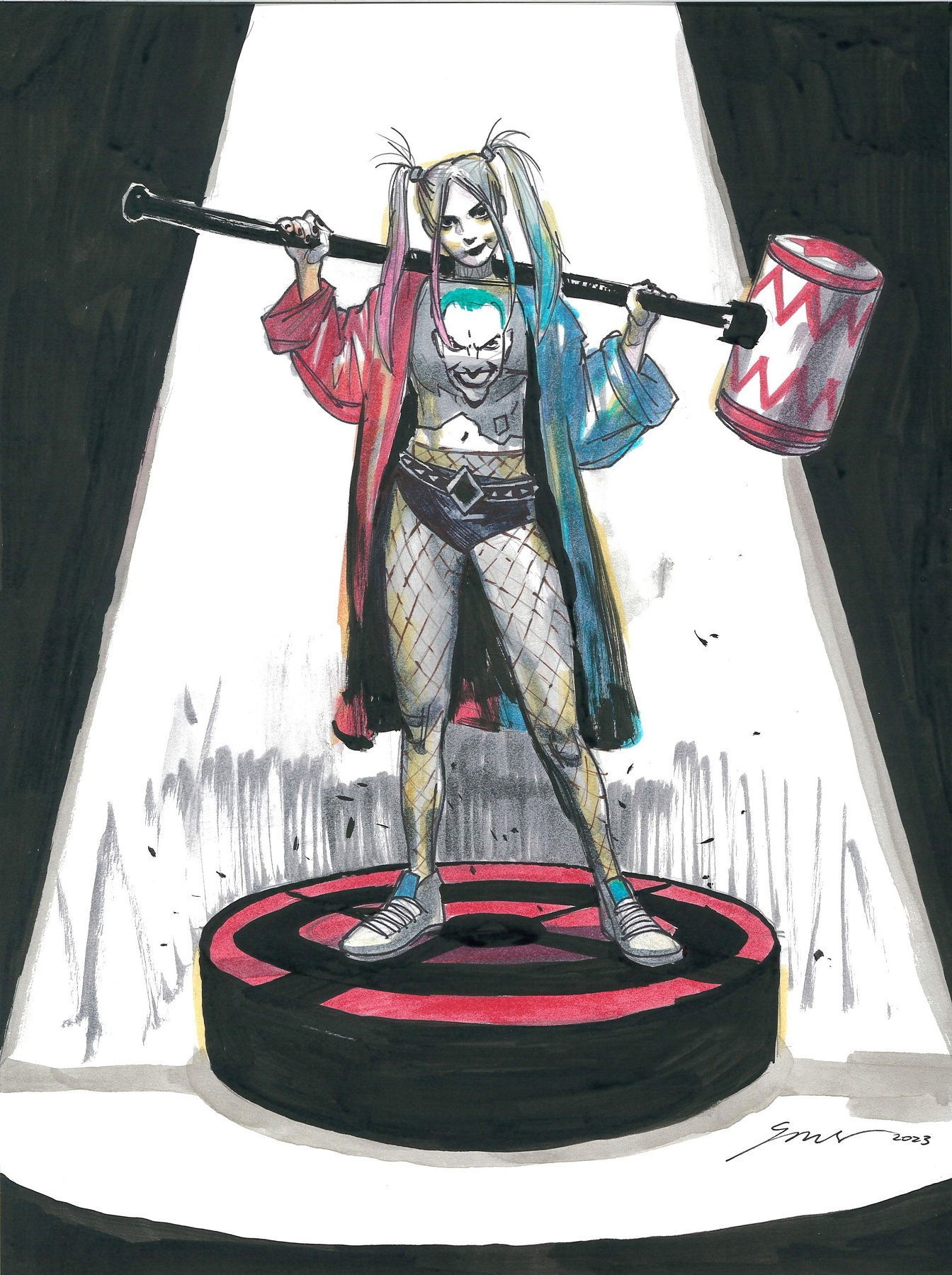 Wallpaper #YWcr-5IBSpphPi3-CZPD112 Harley Quinn in Gregg and Amanda Spatzs Our Comic and Illustration
