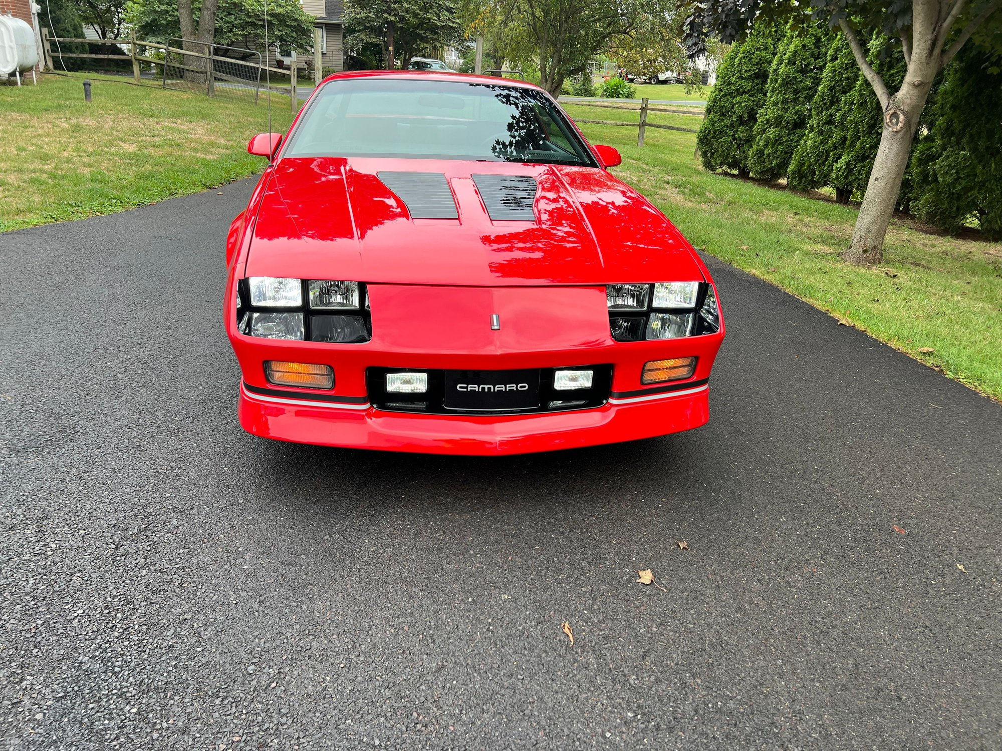 Wallpaper #4mfo85IBSpphPi3-b3er254 Pennsylvania Red 1988 Camaro Iroc Z 57 Third Generation F Body