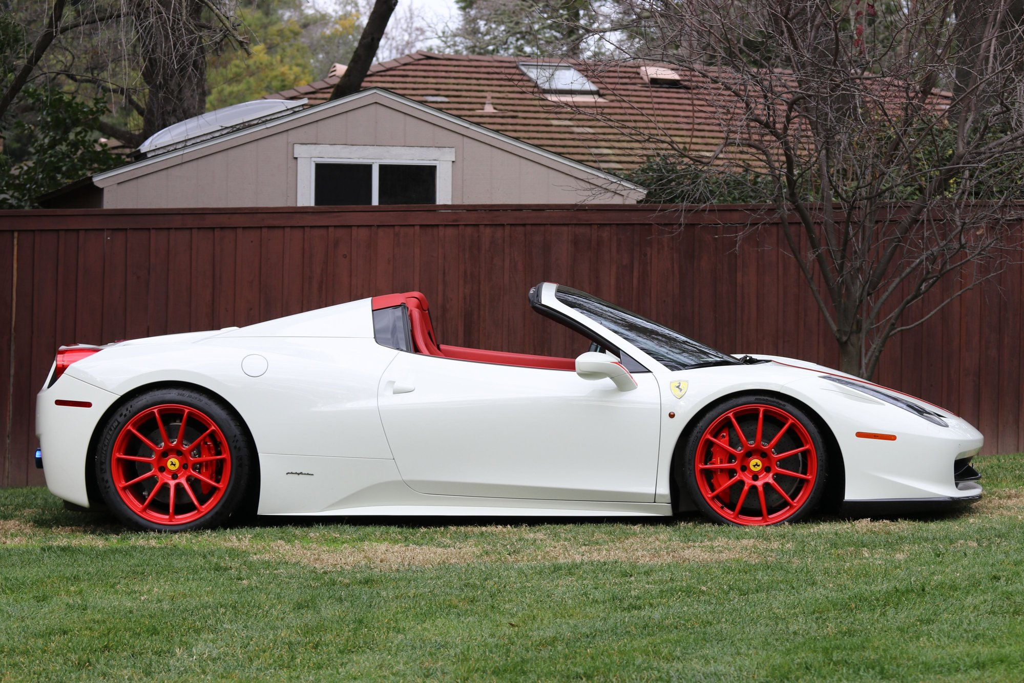 Wallpaper #iOo6U5MBlwTYPL183gpD69 2014 White Ferrari 458 Spider 6speedonline Porsche Forum and Luxury